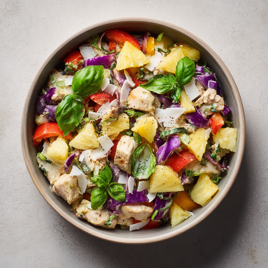 hawaiian chicken salad 2